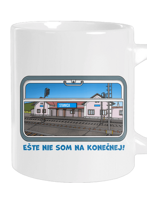 Nie som na konečnej veľký hrnček White