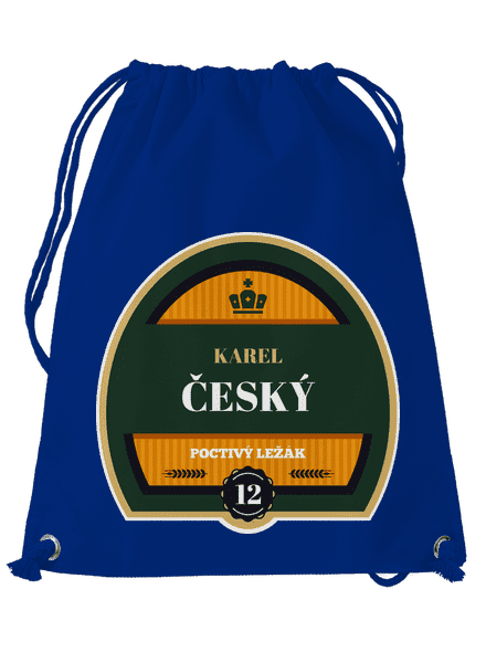 Pivná etiketa vak Royal Blue Mal