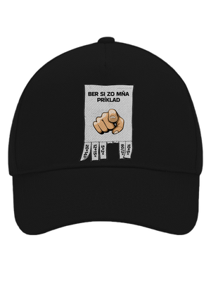 Ber si zo mňa príklad šiltovka baseballka Black