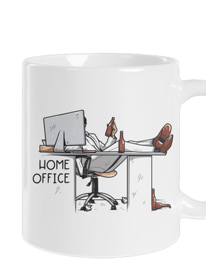 Home Office klasický hrnček White