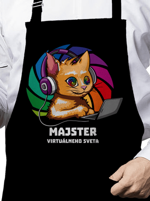 Majster virtuálneho sveta zástera Black