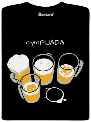 Pijáda pánske dlhý rukáv Black