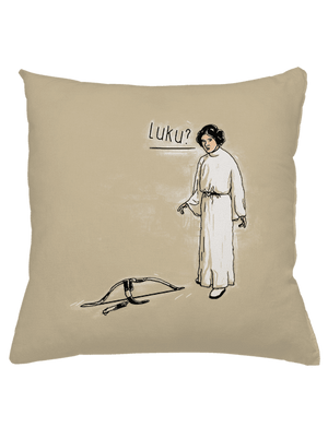 Luke a Leia vankúš Beige