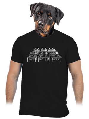 Cimrman: Debil, blbeček pánske tričko Black