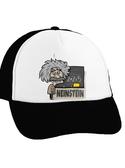 Neinstein šiltovka truckerka Black cap