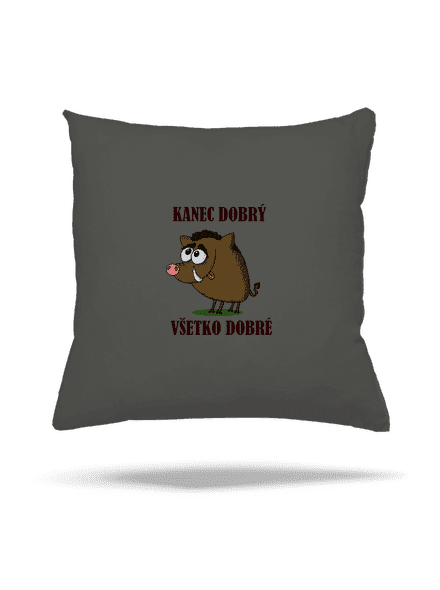 Kanec dobrý vankúš Gray Pol
