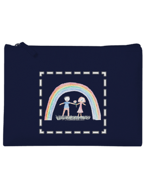 Detské kresby - Nahraj vlastnú taštička French Navy