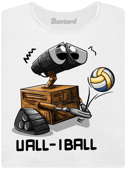Vall-iball dámske tričko prémium White