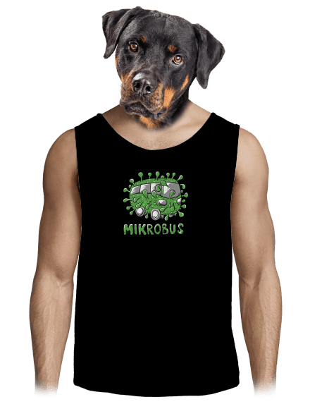 Mikrobus pánske tielko Black