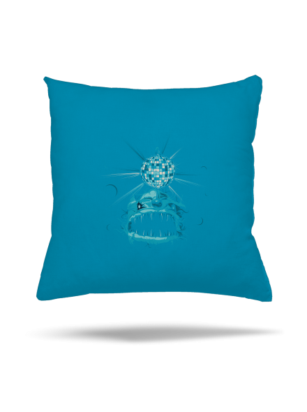 Morský discočert vankúš Blue Turquoise