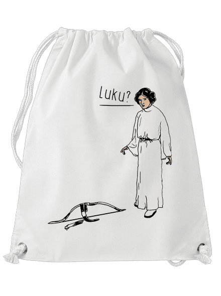 Luke a Leia vak White