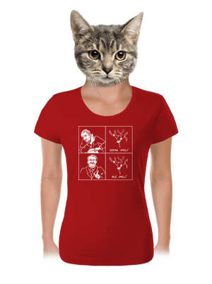 Cimrman: Copak jmelí dámske tričko Red Mal