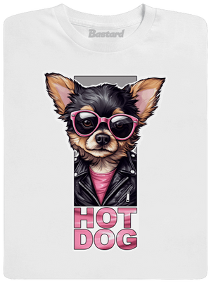 Very hot dog pánske tričko White