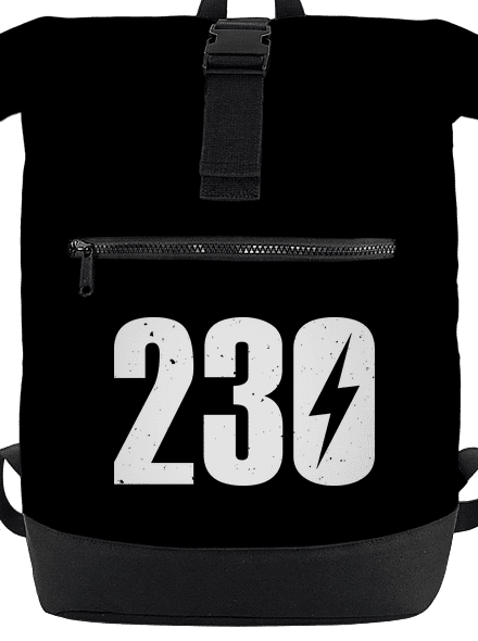 230 V batoh Black