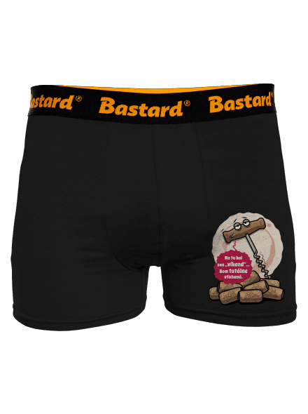 Uťahaná vývrtka boxerky Black