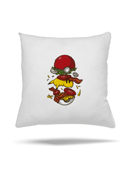 Pokémon burger vankúš White