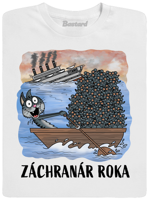 Záchranár roka pánske tričko White