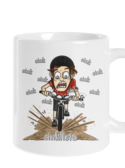 Cinklista klasický hrnček White