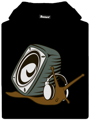 House Party detská mikina klokanka Black