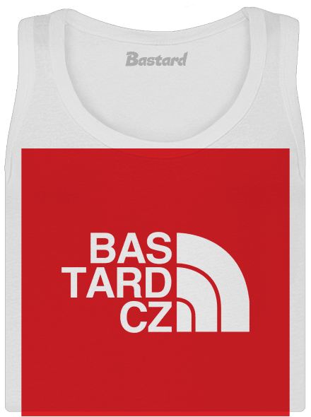 Bastard v outdoore dámske tielko klasické White