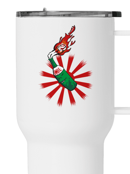 Kamikaze termohrnček White