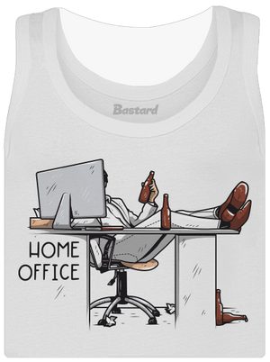 Home Office dámske tielko klasické White