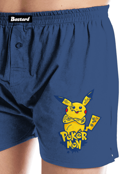 Pokérmon pánske trenky Blue