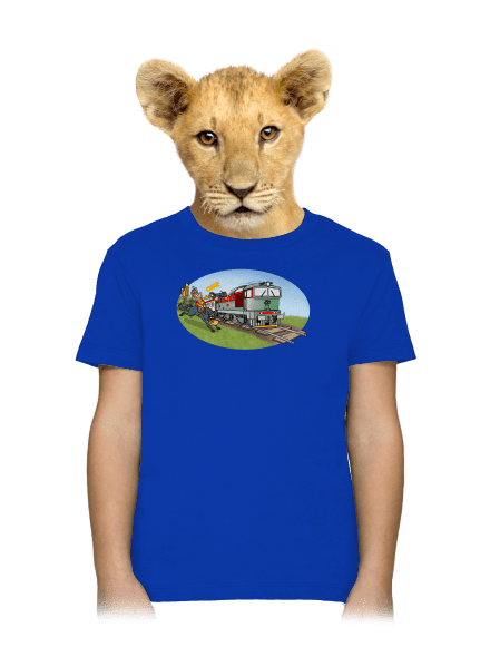 Šotúš na love detské tričko Royal Blue