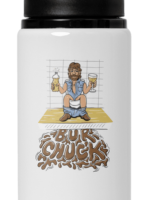 BurChuck flaša na vodu White