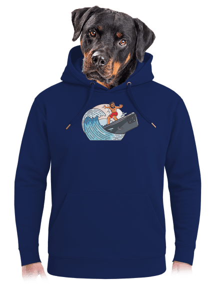 Som surfer unisex mikina premium Navy