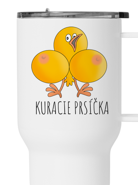Kuracie prsíčka termohrnček White