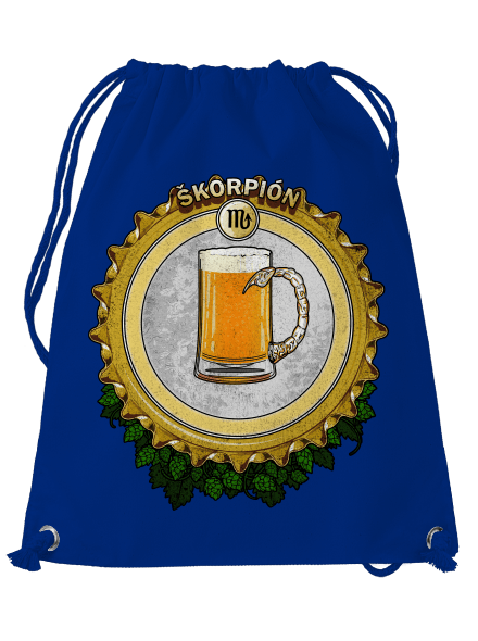 Pivný horoskop: Škorpión vak Royal Blue Mal