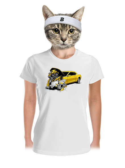 Ako na to dámske športové tričko White