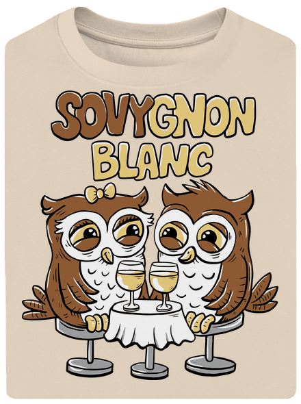 Sovygnon unisex tričko oversized Almond