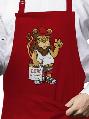 Lvíček zástera Red