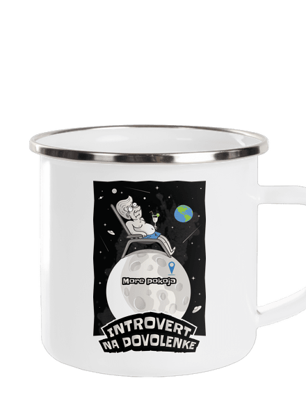 Introvert na dovolenke plecháčik White