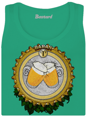 Pivný horoskop: Baran dámske tielko klasické Mint Mal