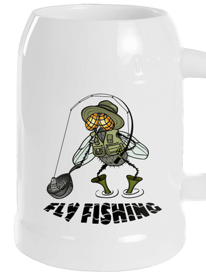 Fly fishing polliter White