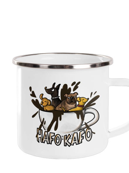 Hafo kafo plecháčik White