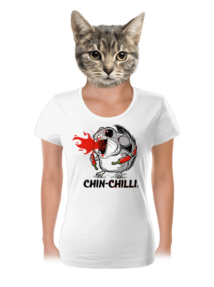 Chinchilli dámske tričko White