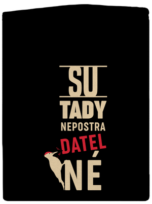 Nepostradatelné pánska mikina na zips Black