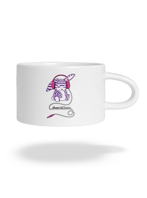 DNB hrnček makronka White