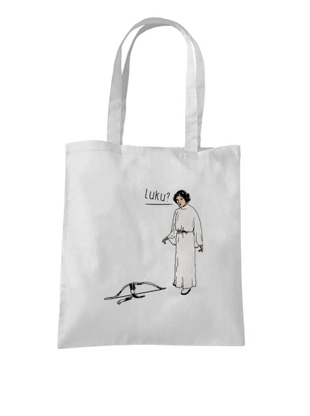 Luke a Leia taška White
