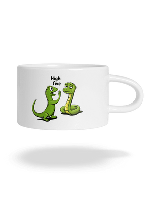 High Five hrnček makronka White