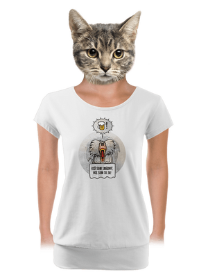 dámske tričko s lemom