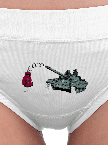 Tank dámske nohavičky White