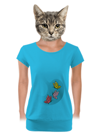 dámske tričko s lemom