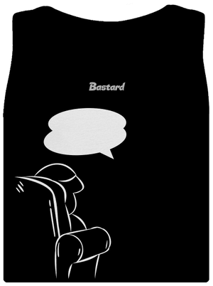 Alergény u psychológa dámske tielko klasické Black