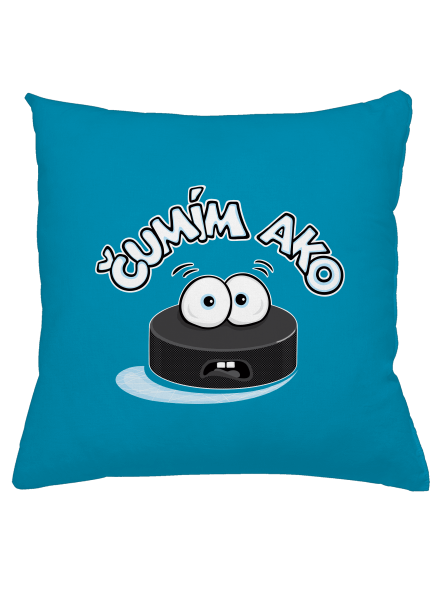 Čumím ako puk vankúš Blue Turquoise