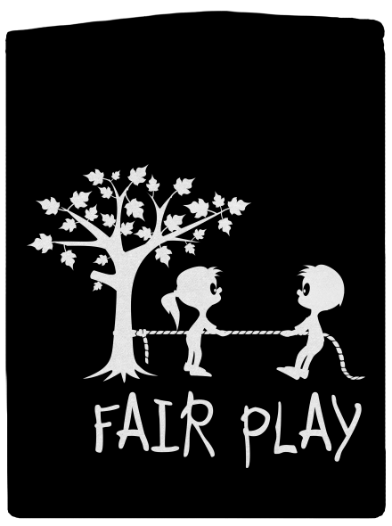Fair play dámska mikina na zips Black